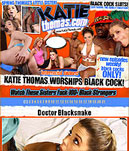 Kinky blonde Amy Brooke inserting a big black gloryhole cock
